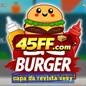 capa da revista sexy